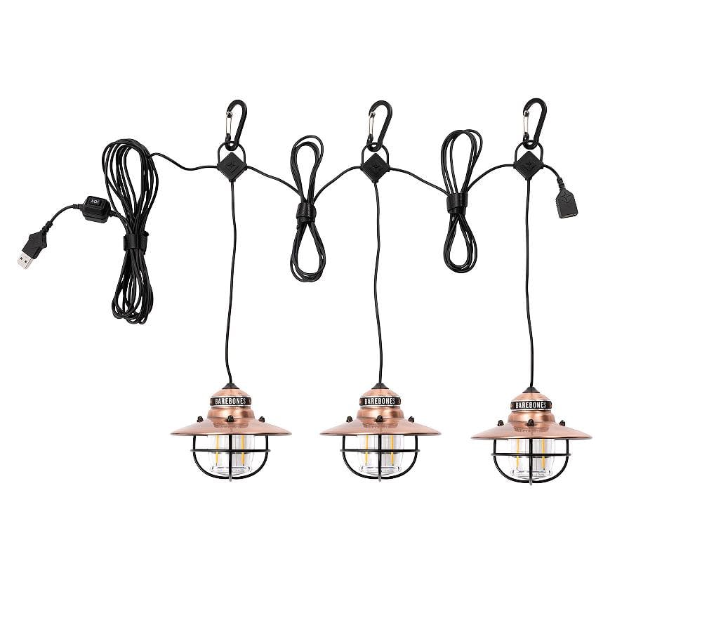 Copper LED Edison Outdoor String Lights - 15.33 in