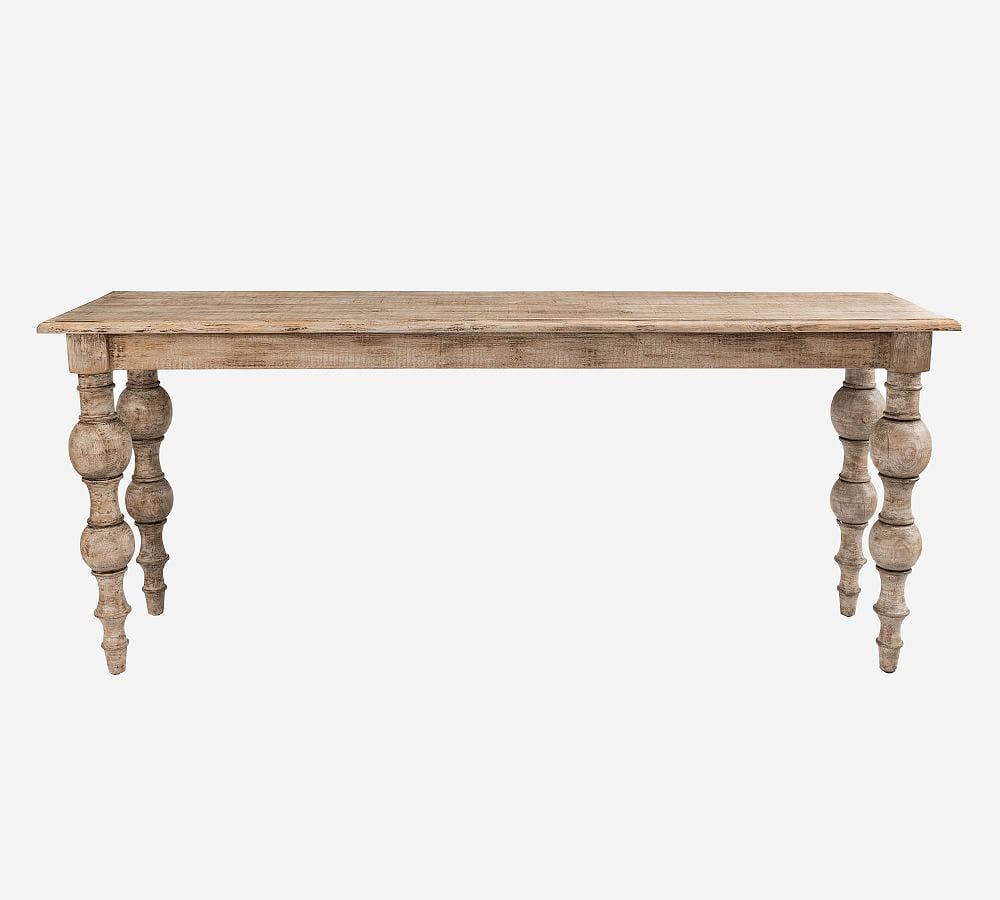 Blair Natural Beige Reclaimed Wood Console Table