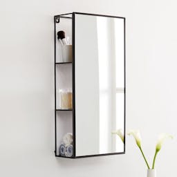 Cubiko Storage Mirror - 12.5"W x 24"H