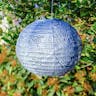 Allsop Home Garden 31598 Soji Stella Boho Globe 12-In. Tyvek Solar Lantern