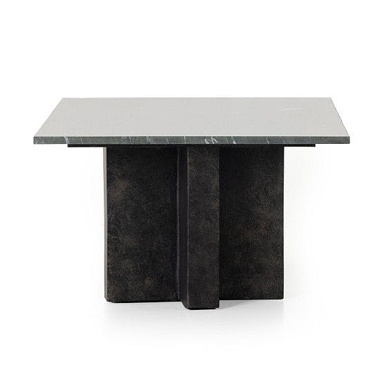 Aluminum Cross Base Rectangle Coffee Table (55")