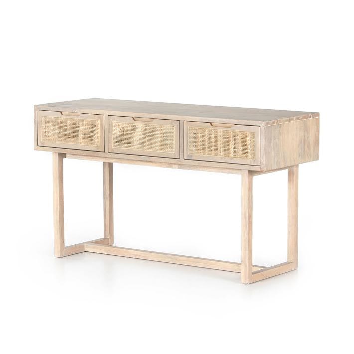 Yvette Woven Console Table (54")