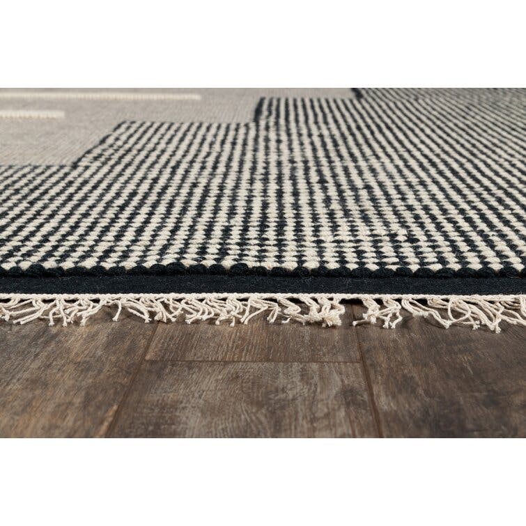 Handmade Flatweave Wool Area Rug