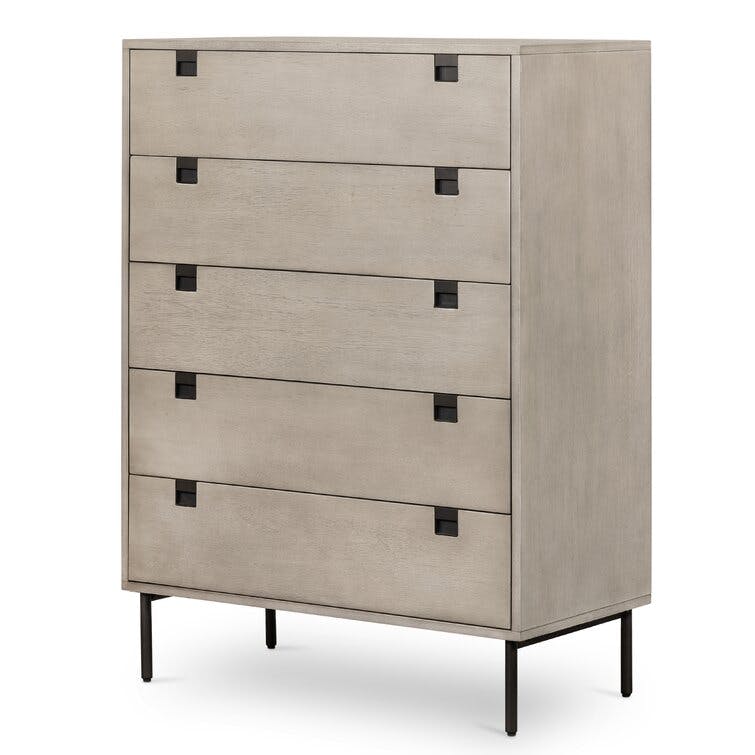 Squared Handle 36" 5-Drawer Dresser