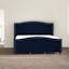 Coleman Upholstered Wingback Bed