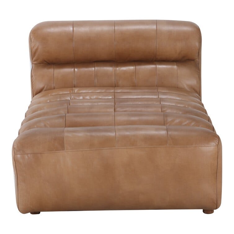 Anya Modular Leather Chaise Sectional