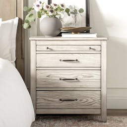 Hamar Solid + Manufactured Wood Nightstand