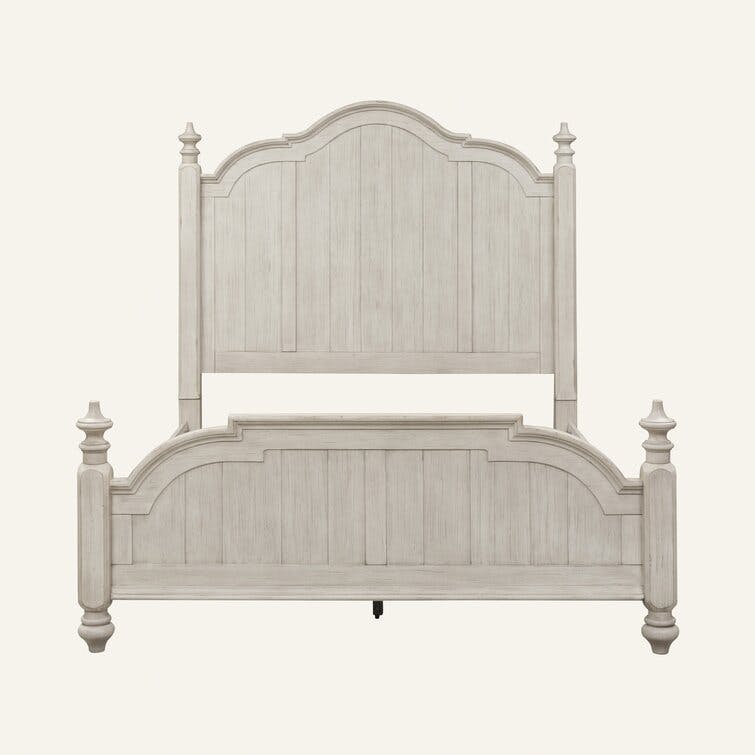 Auria Solid Wood Bed