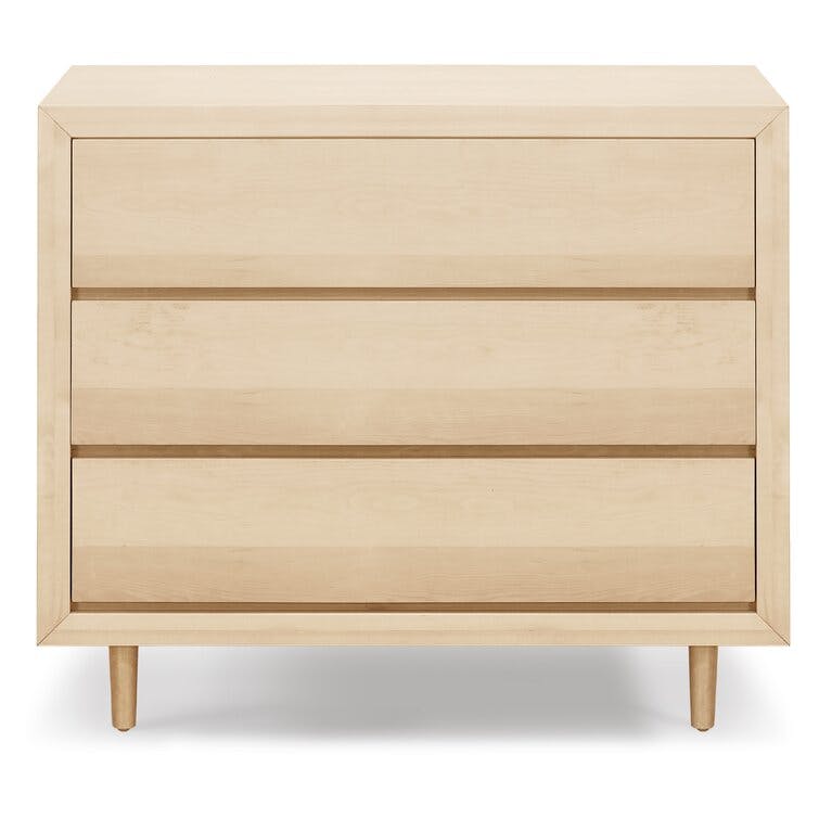 Nifty Natural Birch 3-Drawer Dresser