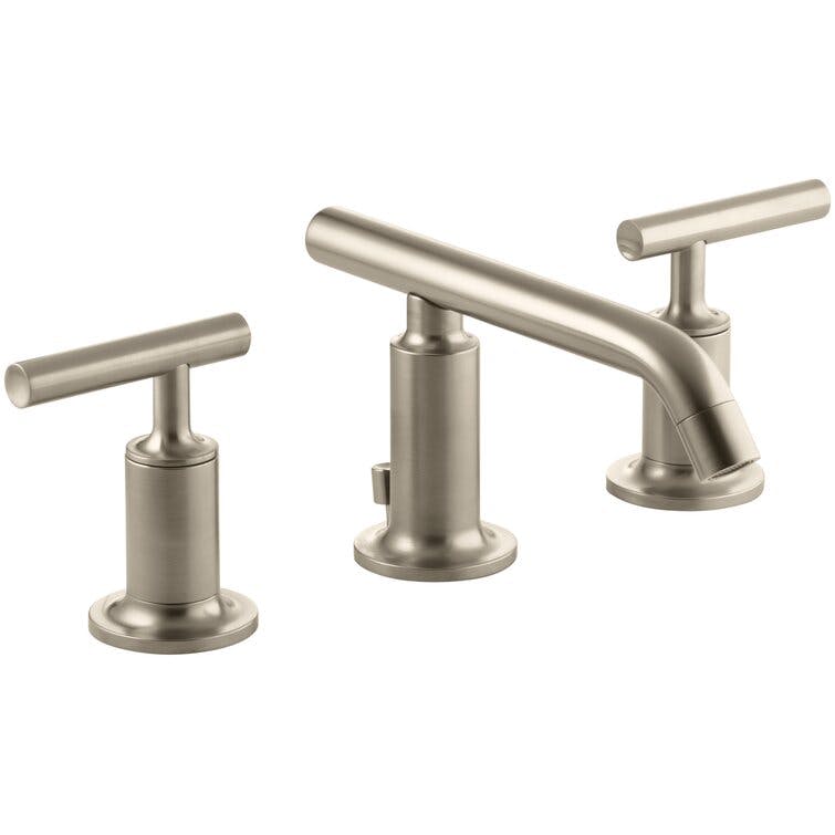 Purist® Widespread Bathroom Faucet with Drain Assembly