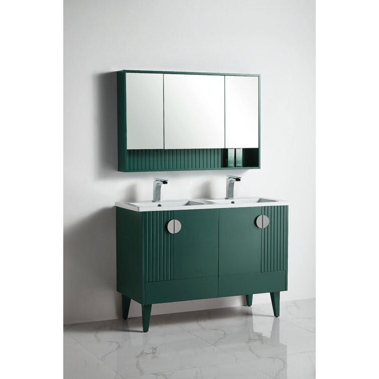 Harold 47.25'' Double Bathroom Vanity