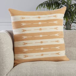 Estela Striped Cotton Throw Pillow