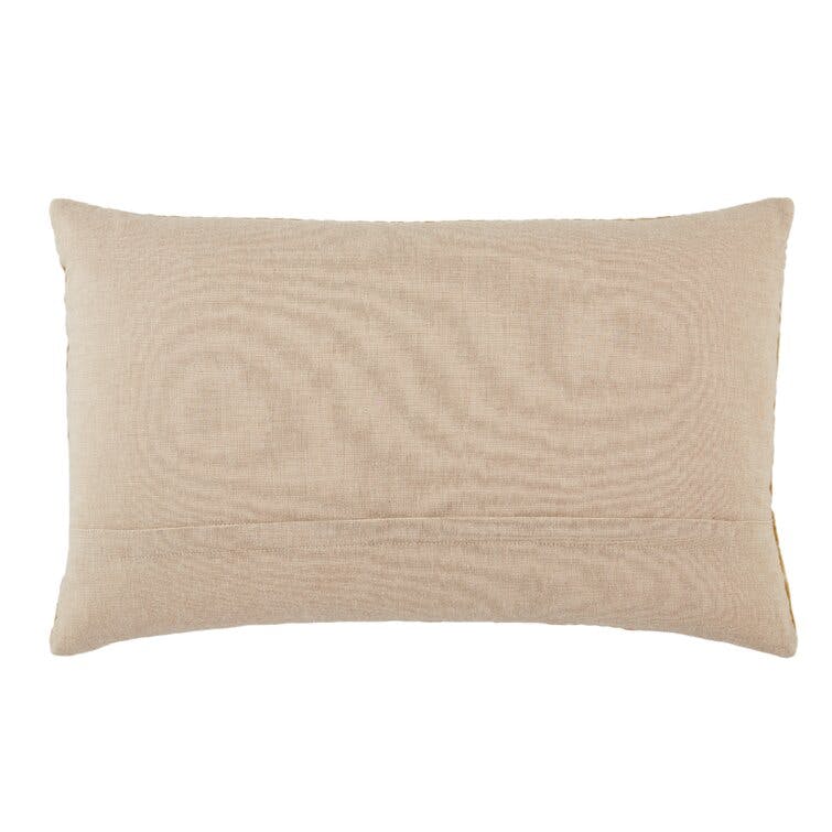 Ryans Embroidered Cotton Lumbar Throw Pillow