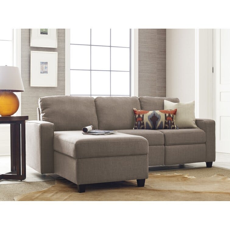 Serta Palisades Reclining Sectional Sofa with Storage Chaise