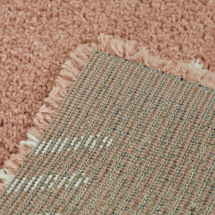 Morin Performance Pink/Ivory Area Rug