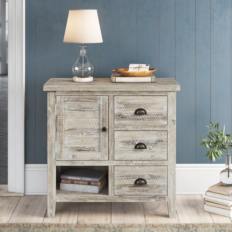Accent Chest in Washed Gray Finish