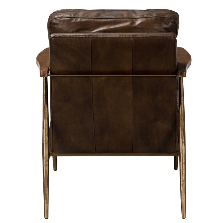 Beda Genuine Leather Armchair