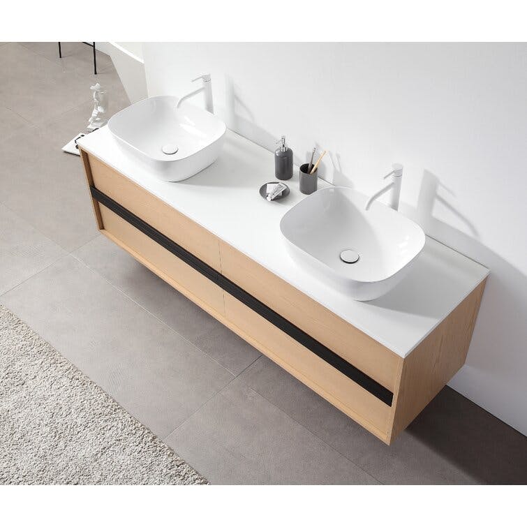 Sintra 71.54'' Double Bathroom Vanity