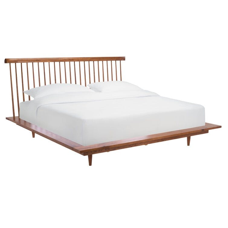 Solid Wood Slat Bed