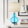 Atlas Table Lamp Morocco (Includes LED Light Bulb) Blue - Safavieh