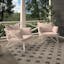 Teddi 2pk Outdoor Lounge Chairs with Cushions