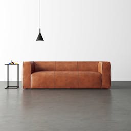 Josiah 88'' Genuine Leather Sofa