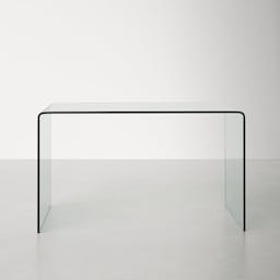 Highsmith Glass Writing Desk Clear