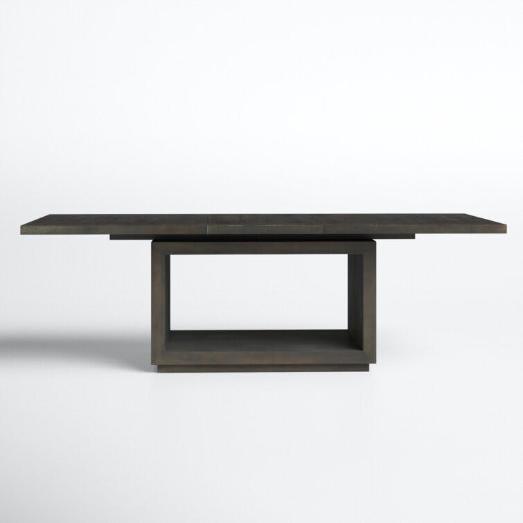 Eloise Extendable Basalt Grey Rectangular Dining Table
