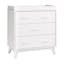 Scoot White 3-Drawer Changer Dresser with Removable Tray
