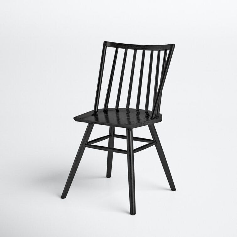 Shania Solid Wood Slat Back Dining Chair