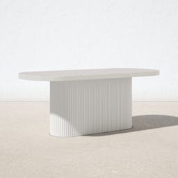 Ros Outdoor Oval Dining Table
