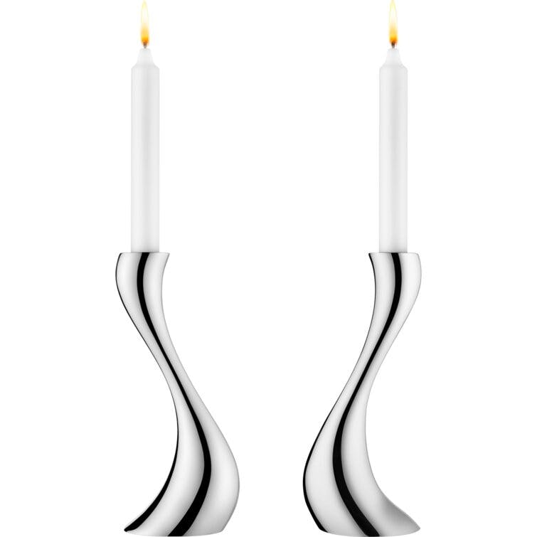 Cobra Stainless Steel Candlestick