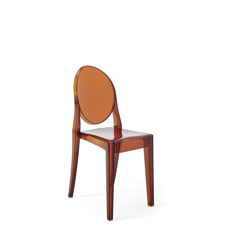 Victoria Ghost Stackable Chair by Philippe Starck
