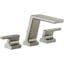 Pivotal Double Handle Deck Mounted Roman Tub Faucet with Handshower
