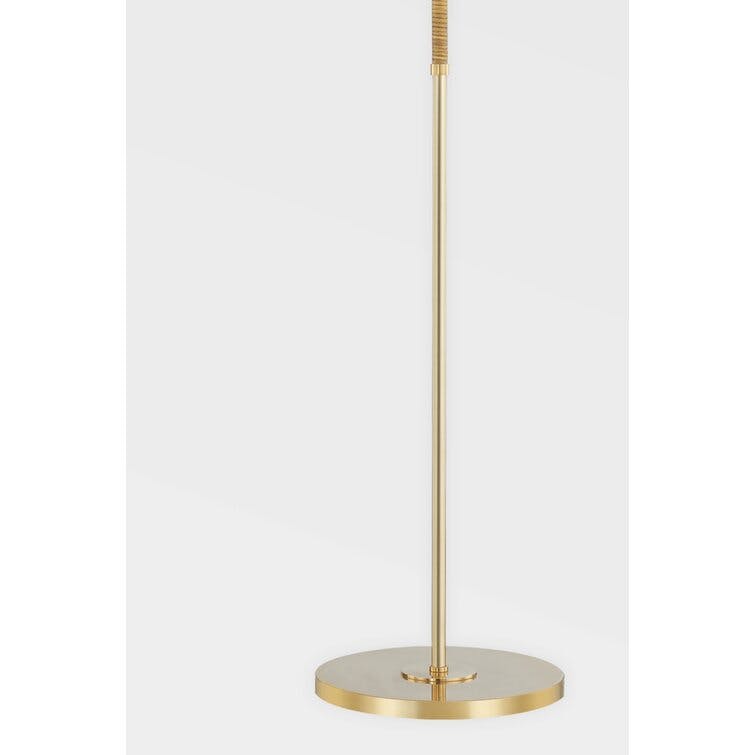 Elyna Floor Lamp - Antique Brass