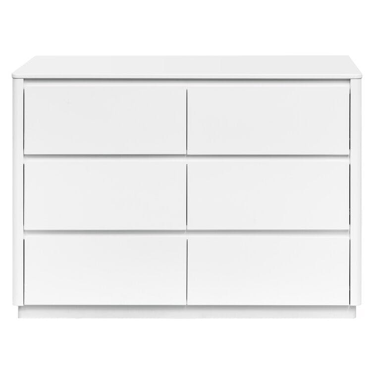 Babyletto Bento White 6-Drawer Assembled Double Dresser