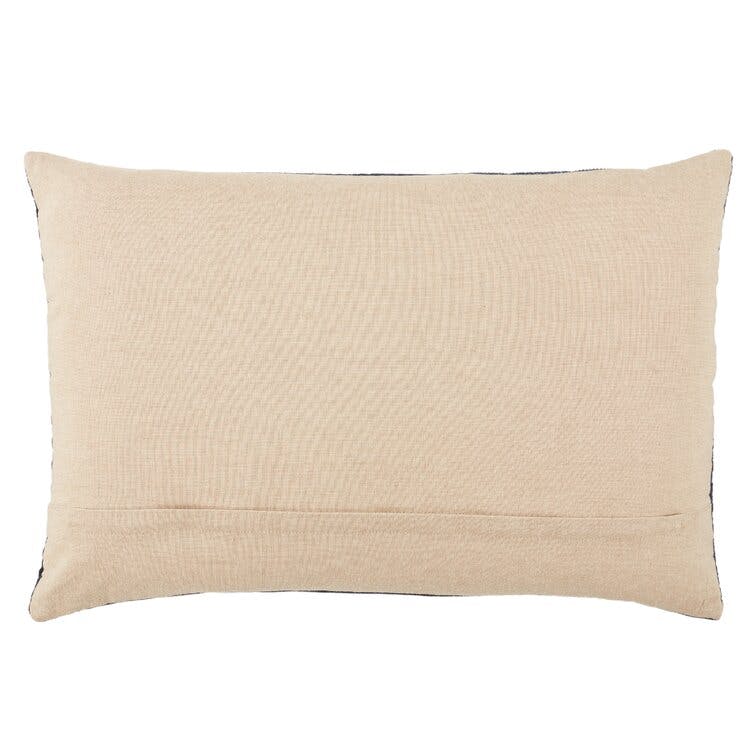 Deco Cotton Lumbar Throw Pillow
