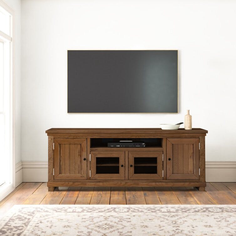 Willow 74" Distressed Pine Media Console