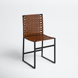 Augusta Genuine Leather Dining Chair