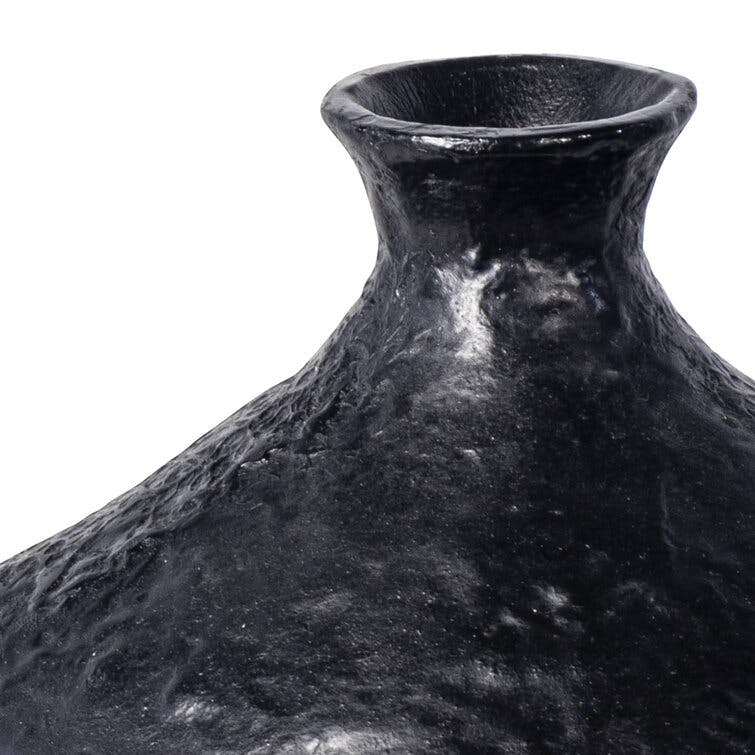 Poe Metal Decorative Vase by Regina Andrew