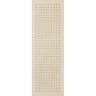 Chris Loves Julia x Loloi Polly Checkered Hand Tufted Jute/Sisal/Wool Ivory/Natural Area Rug