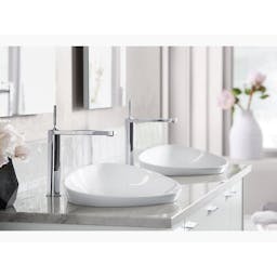 Veil® Ceramic Specialty Vessel Bathroom Sink with Overflow