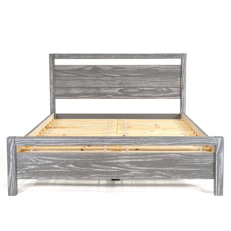 Loft Solid Wood Platform Bed