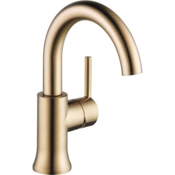 Trinsic Single Hole Bathroom Faucet with Drain Assembly and DIAMOND™ Seal Technology