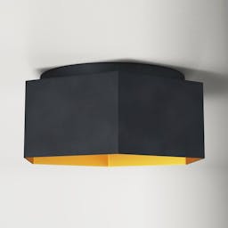 Allo 1 - Light 16" Simple Geometric LED Flush Mount