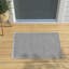 Squares 3'x5' Medium Gray Indoor/Outdoor Door Mat
