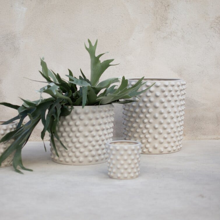 Cloudy Ceramic Outdoor Pot Planter