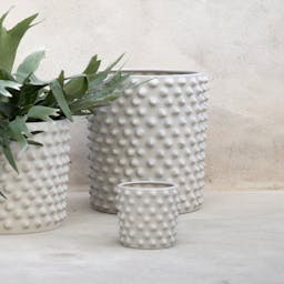 Cloudy Ceramic Outdoor Pot Planter