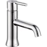 Delta Faucets Trinsic Single Handle Bathroom Faucet with Pop-Up Drain