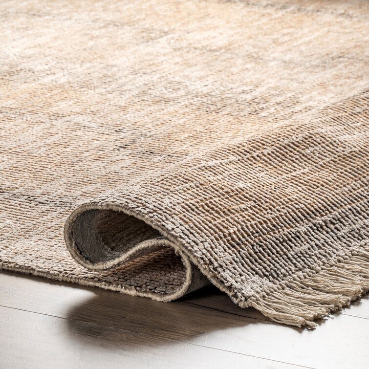 Arvin Olano x Rugs USA Ginger Cotton-Blend Beige Area Rug